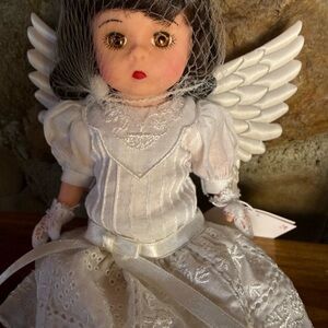 Madame Alexander Angel Doll with White Dress and Wings